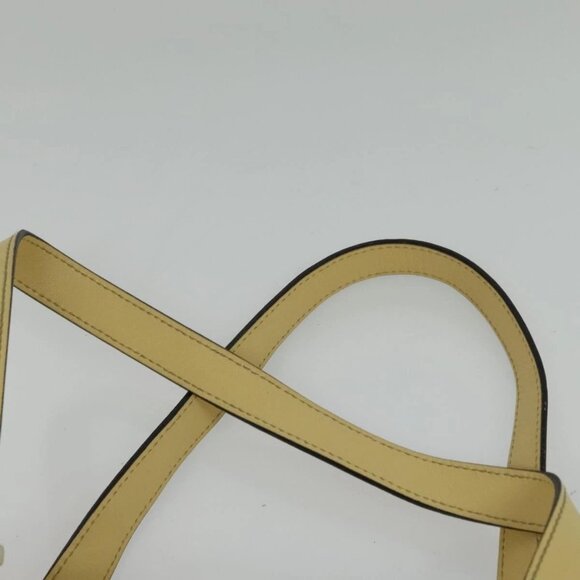 GUCCI GG Canvas Guccissima Abbey Tote Bag Leather Yellow Gold - Picture 8 of 15
